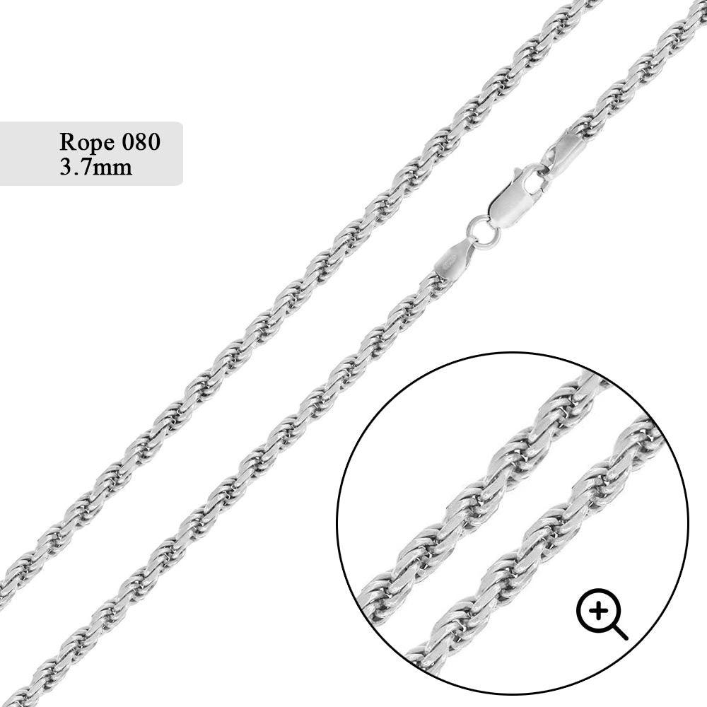 Rope Chain or Bracelet 3.7mm