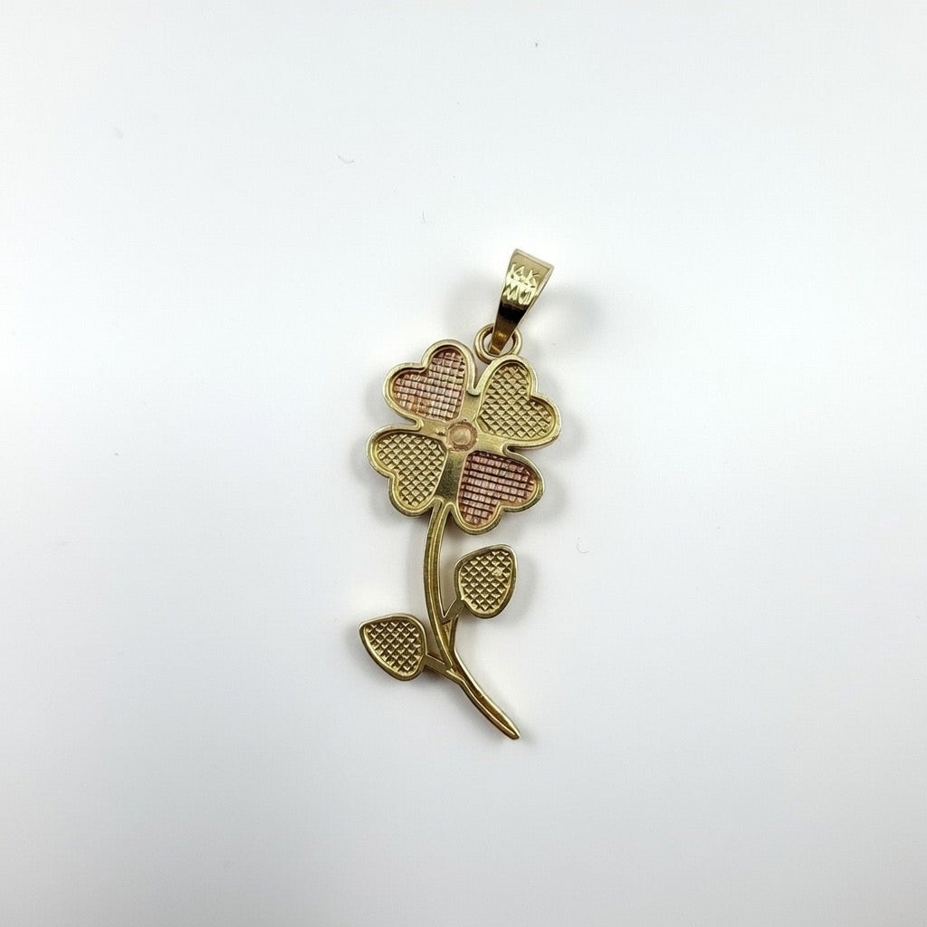 Flower Tri Color 14K