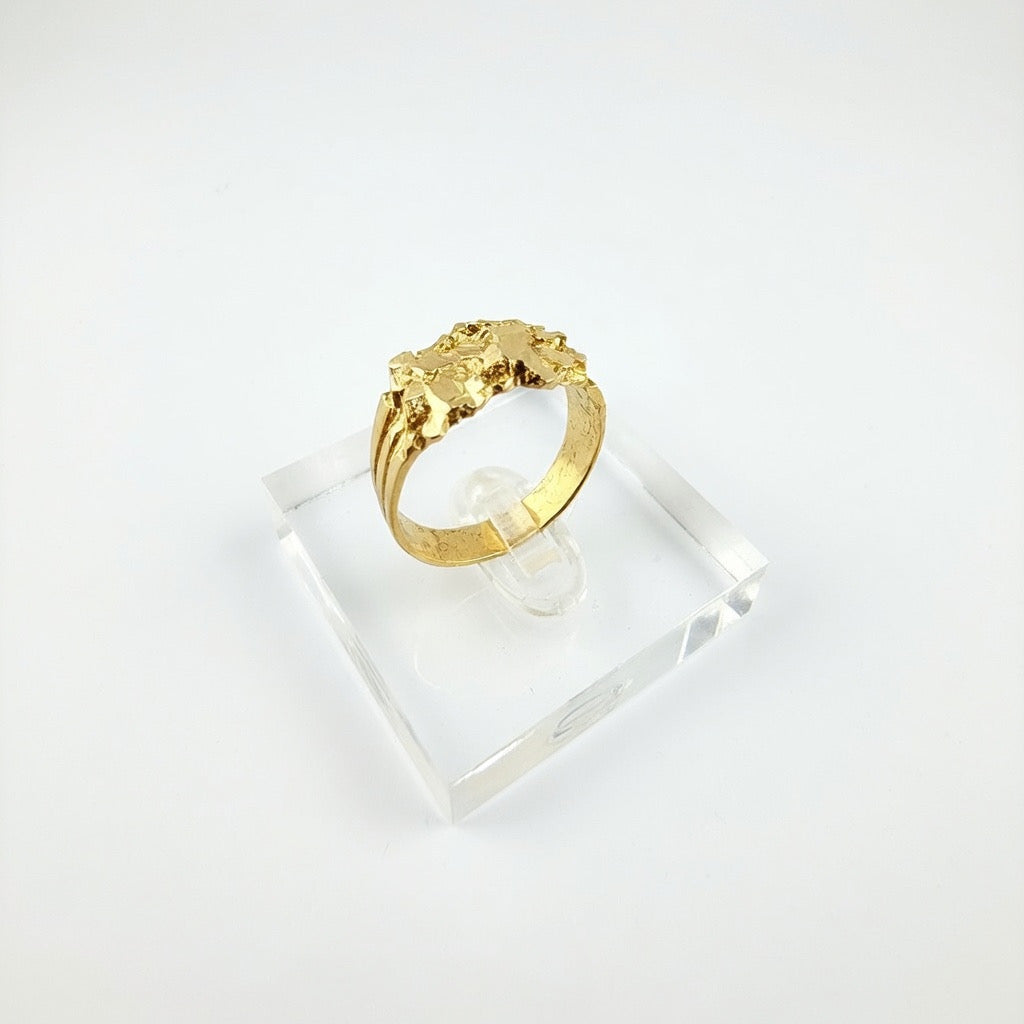 Nugget Ring 14K Size 8.25
