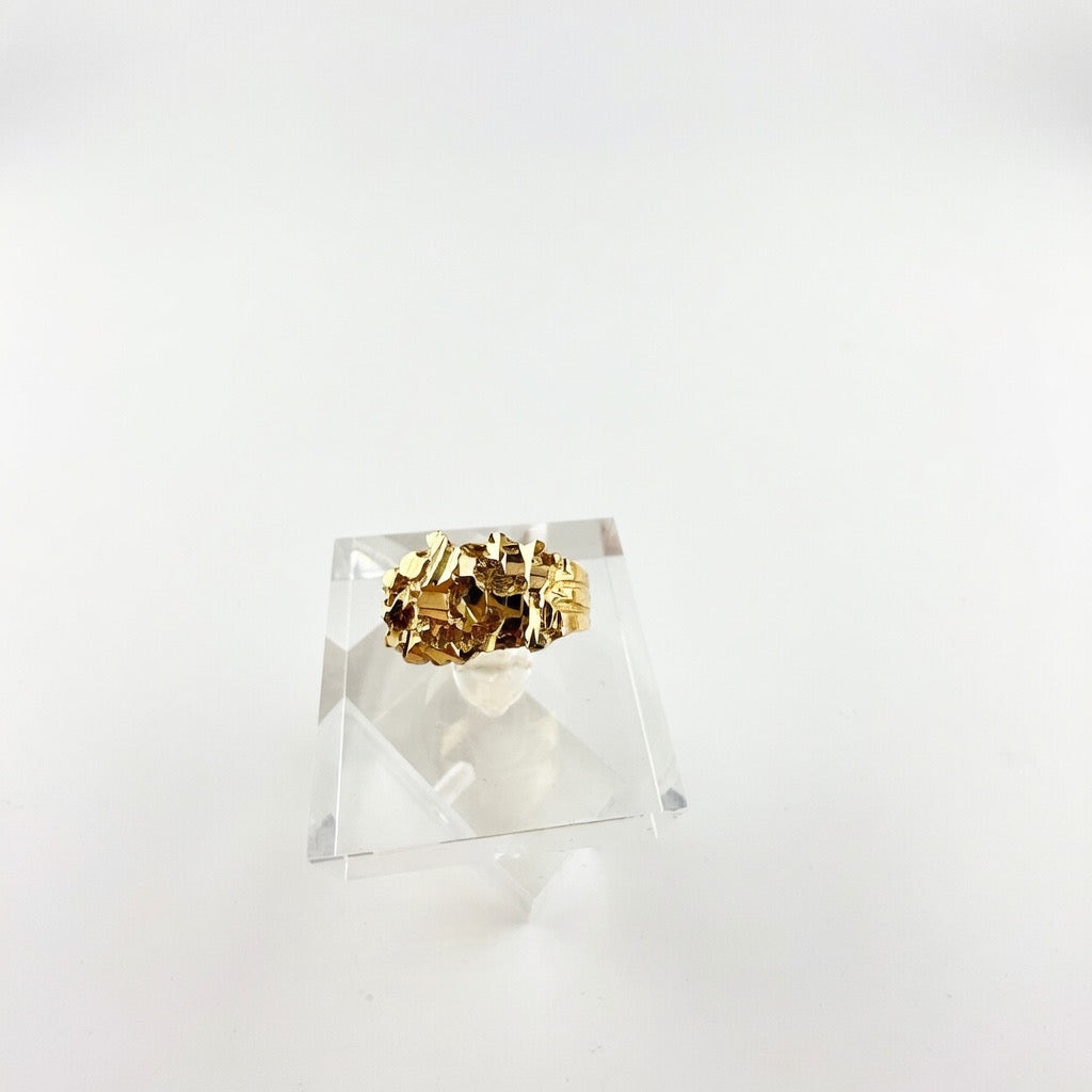 Nugget Ring 14K Size 8.25