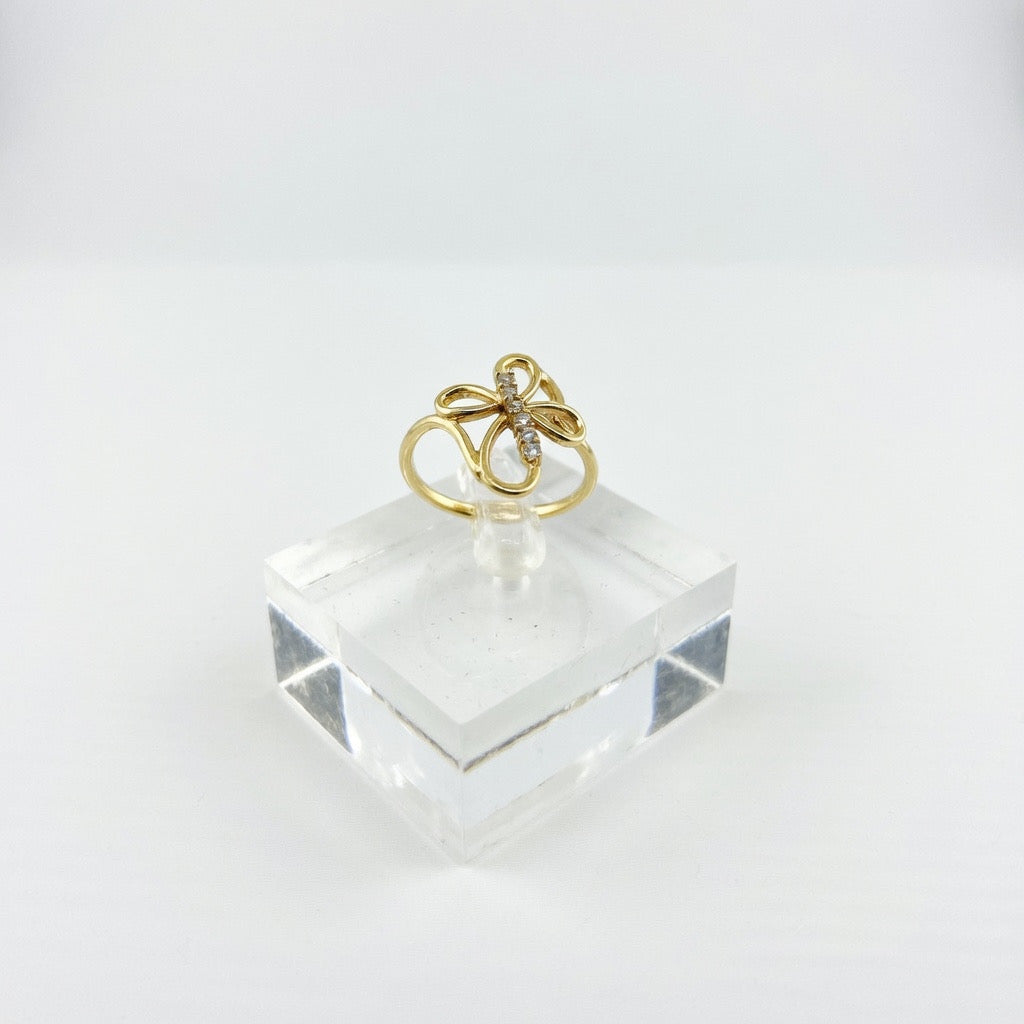 Cross Ring 14K