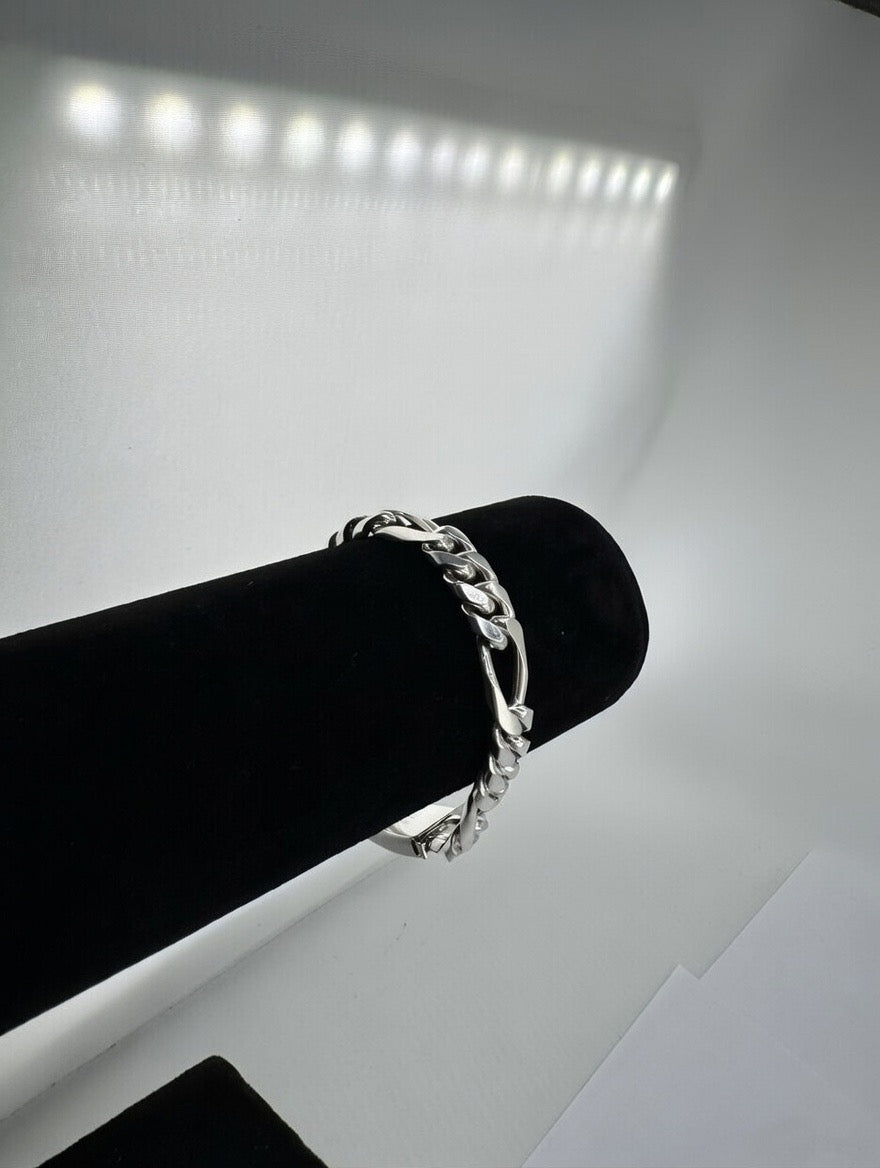 Figaro Bracelet  Sterling Silver