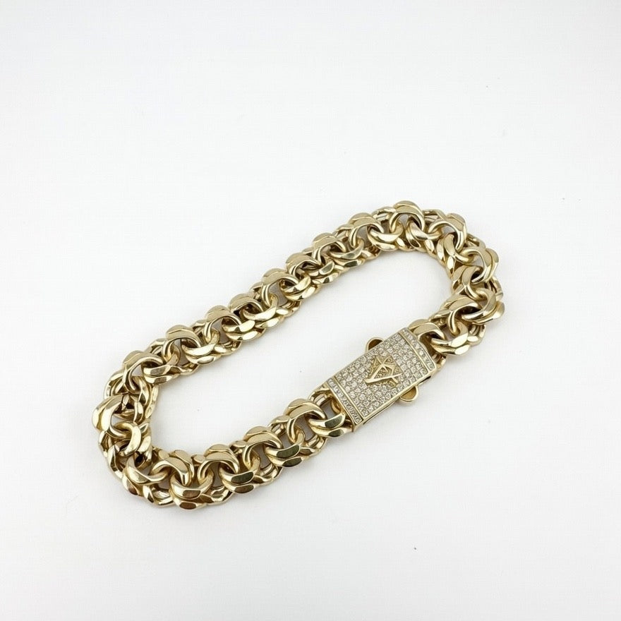 Chino Link Bracelet Hollow 8' 10mm