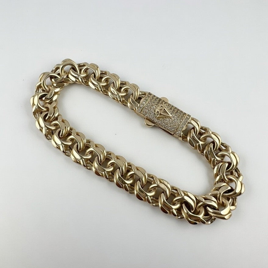 Chino Link Bracelet Hollow 8' 10mm