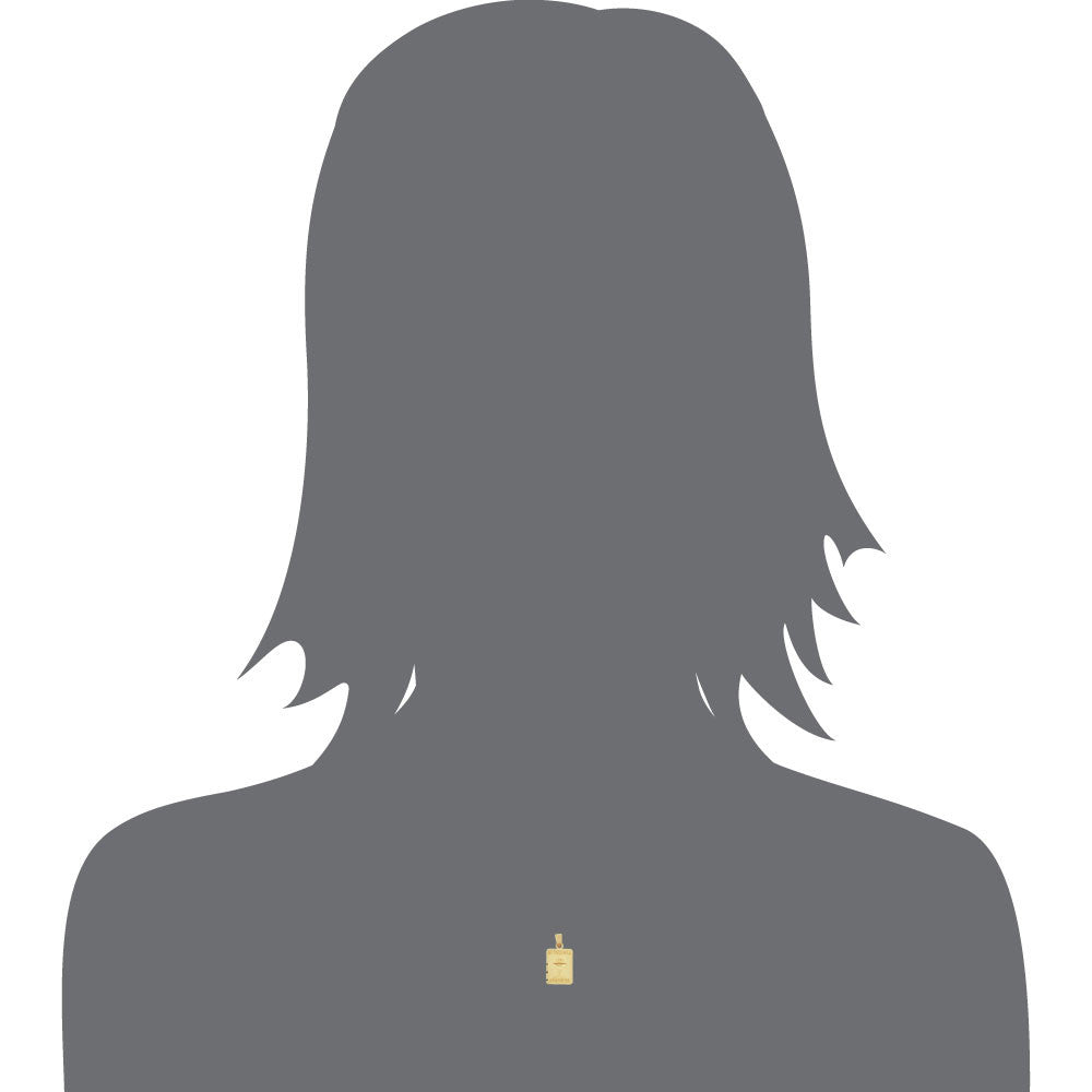 Mi Primera Comunion Pendant 11mm Yellow Gold 14k