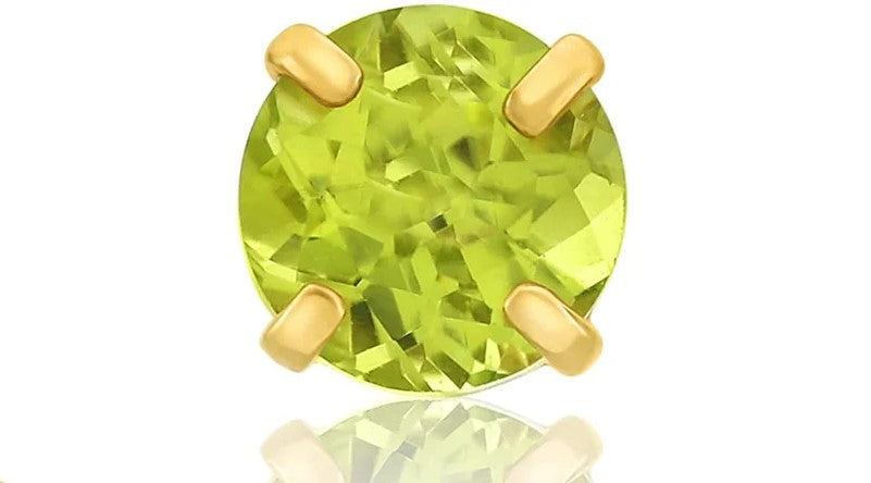 6mm Stud Earring 14k gold