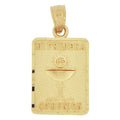 Mi Primera Comunion Pendant 11mm Yellow Gold 14k