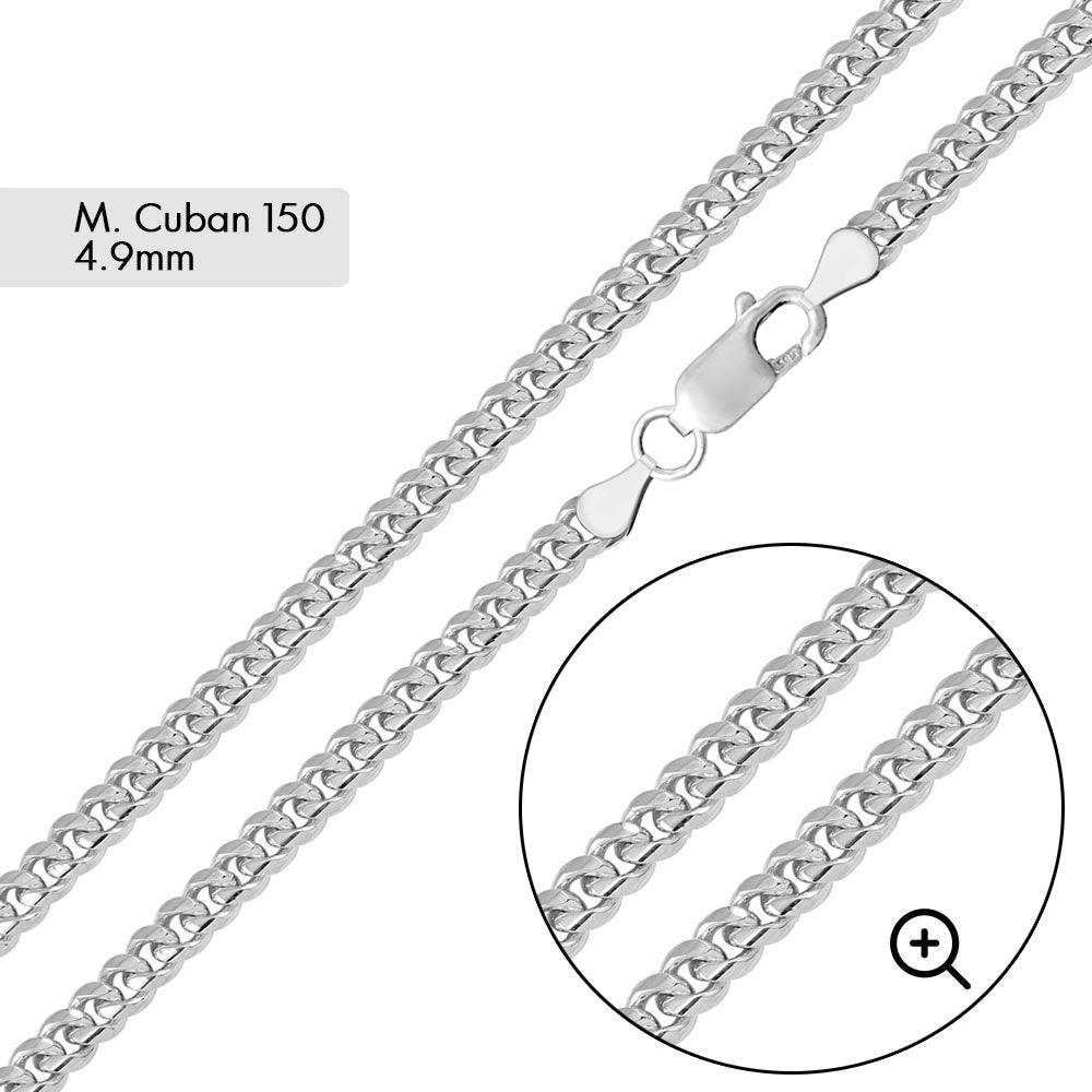 Miami Cuban Chain or Bracelet 4.9mm