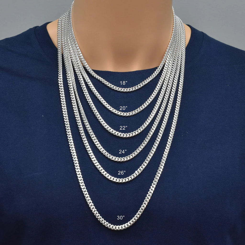 Miami Cuban Chain or Bracelet 4.9mm